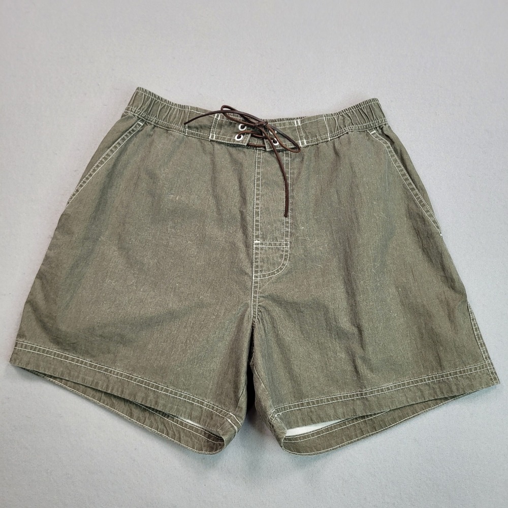 Southern Proper Hatchie Short Bank Note Green Mens Size Small NWT Elastic Waist